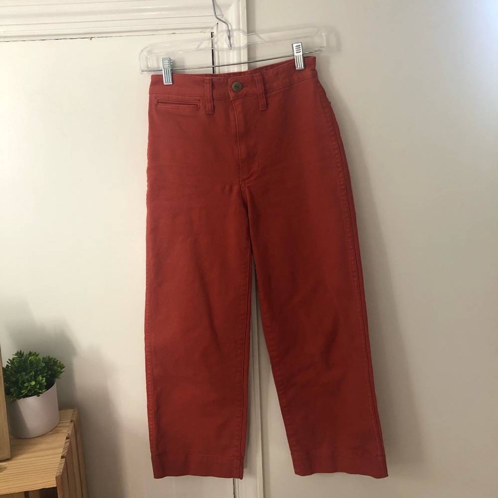 Madewell Ankle Cropped Pants - Picture 3 of 4